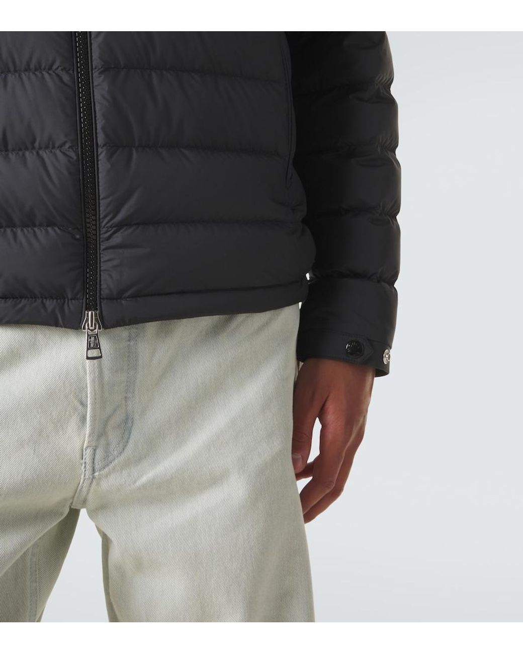 Moncler Black Galion Down Jacket for men