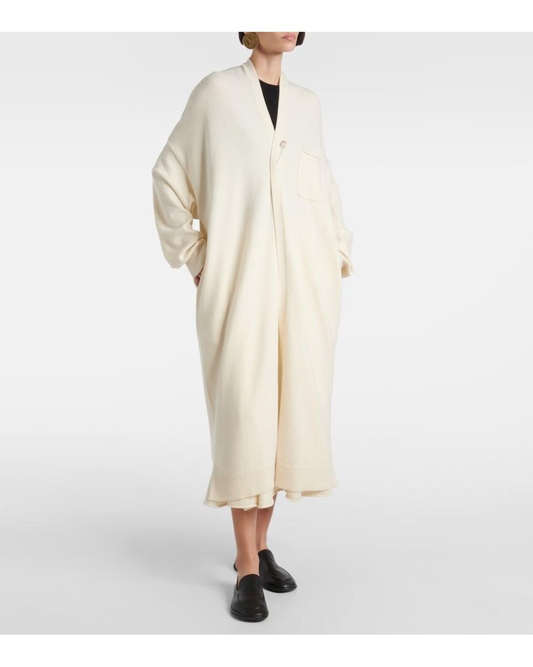 Extreme Cashmere Natural Koto Cashmere-Blend Cardigan