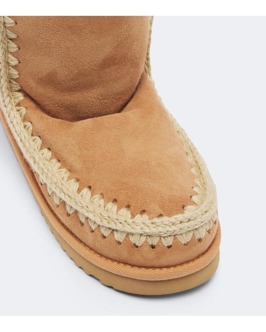 Bottes En Daim Mou en coloris Brown