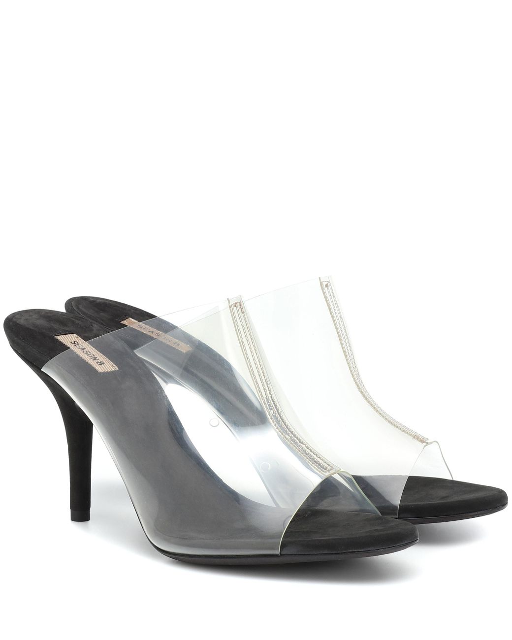 yeezy clear heels season 8
