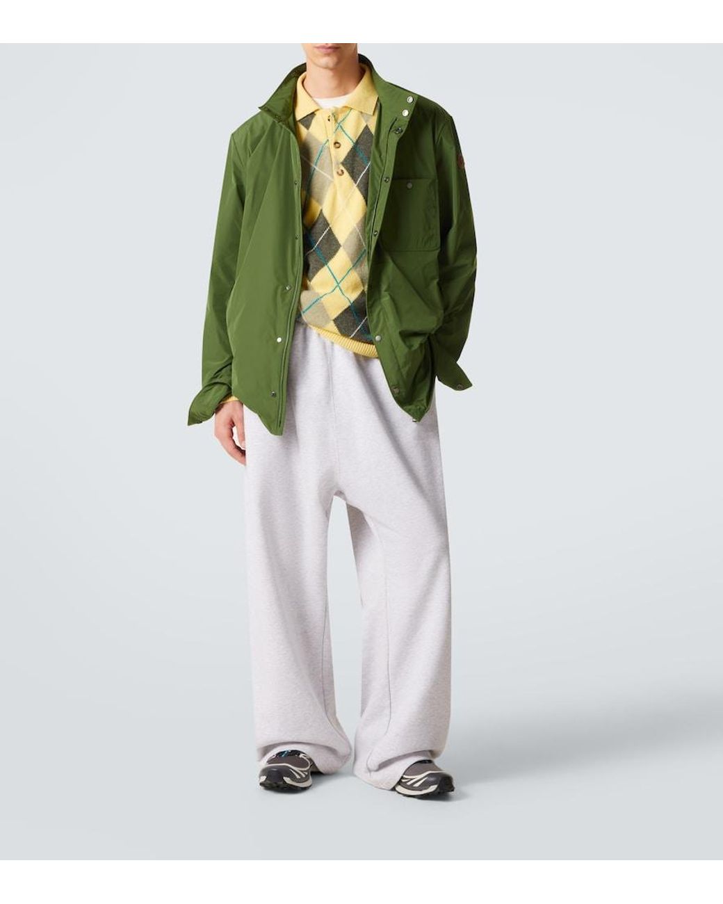 Moncler Green Lascax Jacket for men