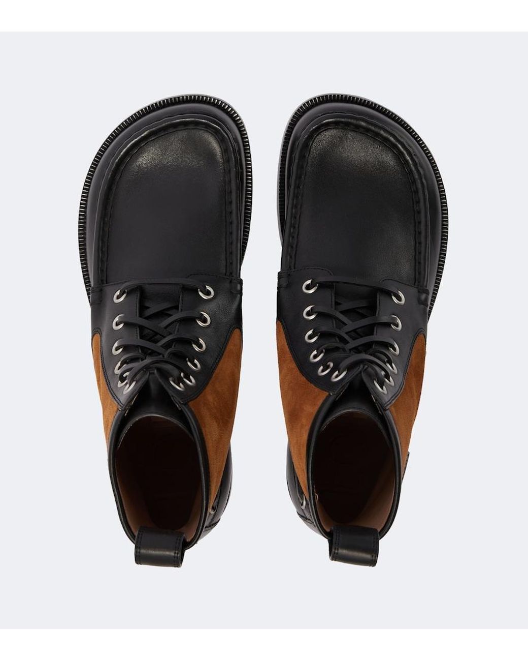 Stivali Stringati Campo di Loewe in Brown da Uomo
