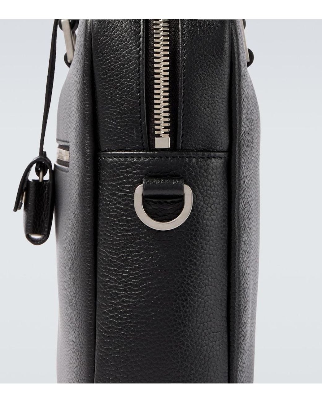 Saint Laurent Black Sac De Jour Leather Tote Bag for men