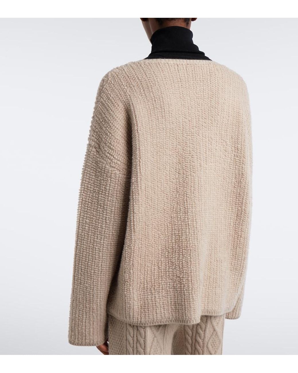 Lisa Yang Natural Elsa Cashmere Sweater