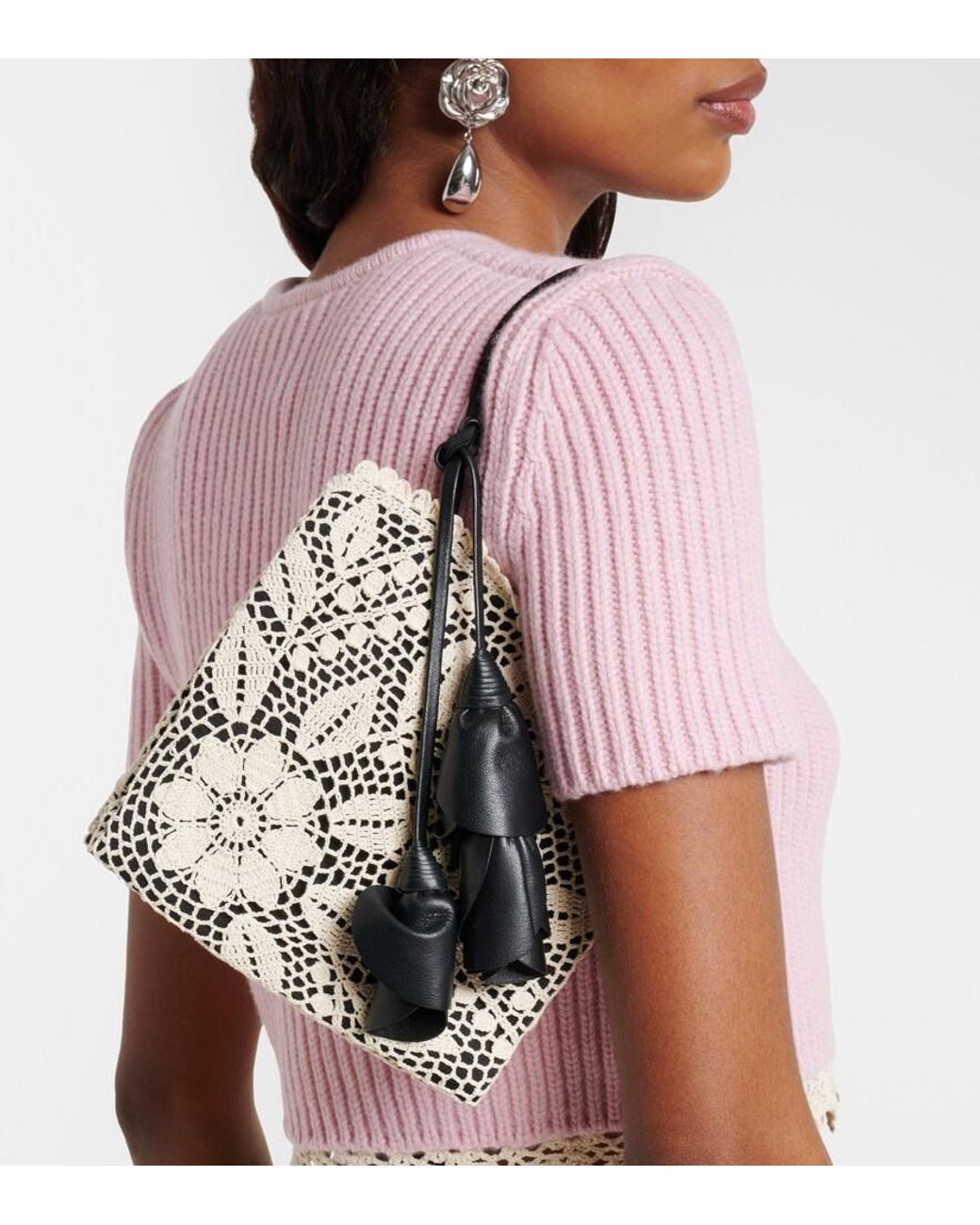 Borsa Julia Small di Magda Butrym in Metallic