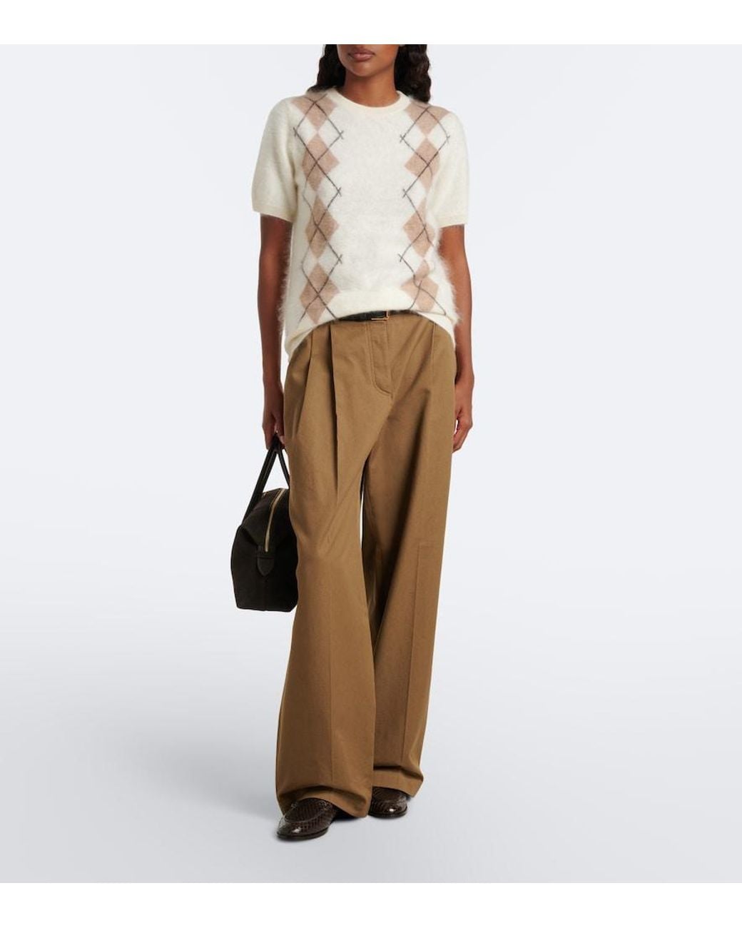 arch4 Natural Abel Argyle Cashmere Sweater