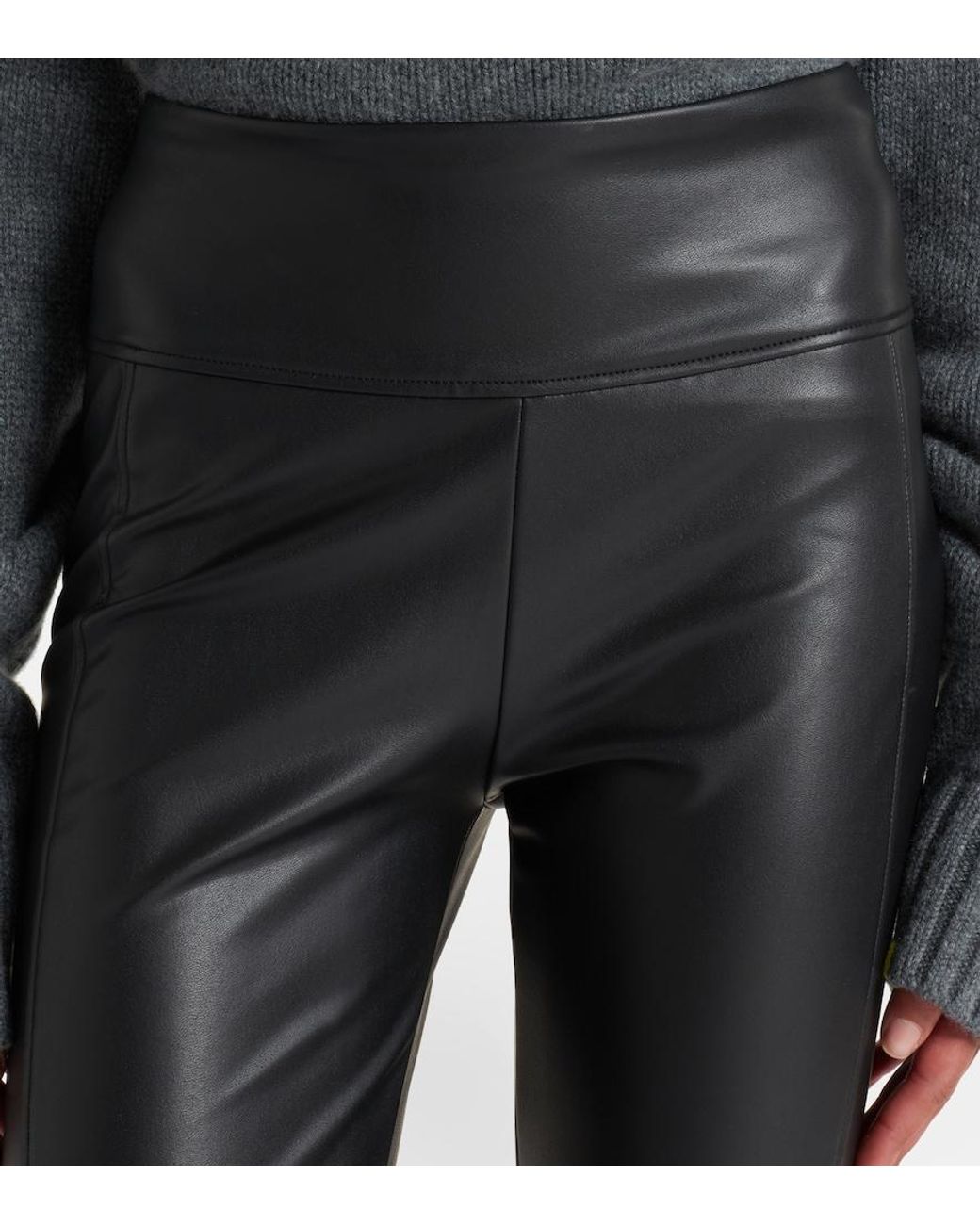 Wolford Black Edie Logo Leggings