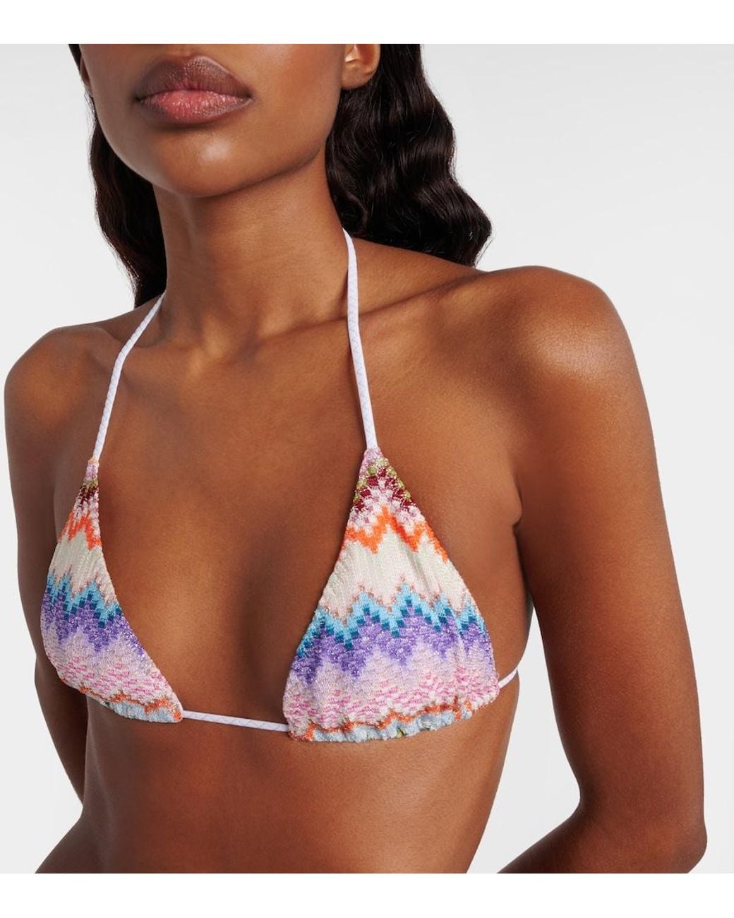 Bikini Zig Zag di Missoni in White