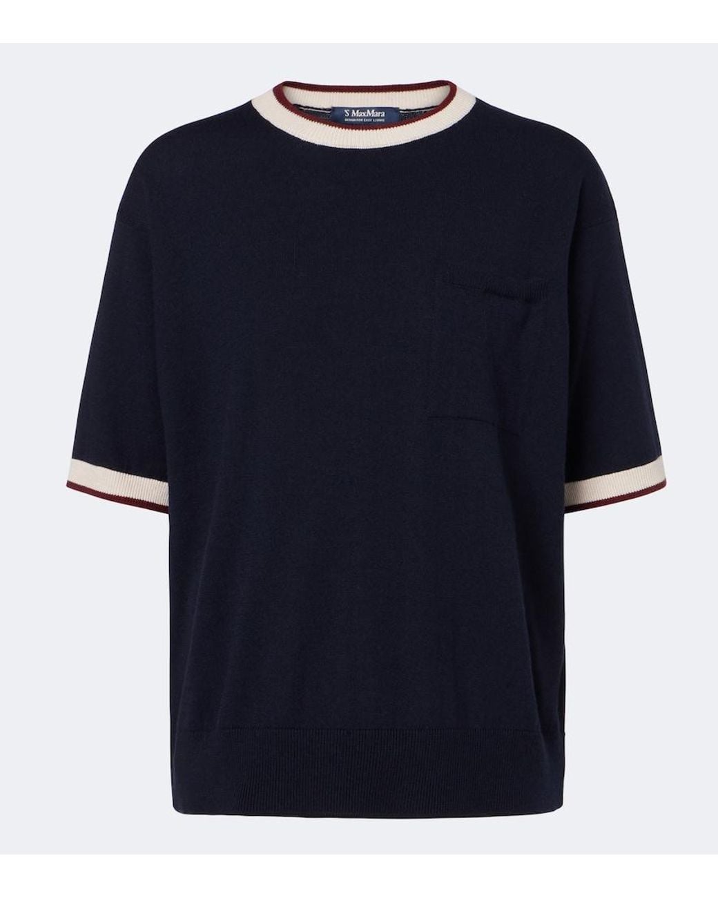 Max Mara Blue Wool Sweater