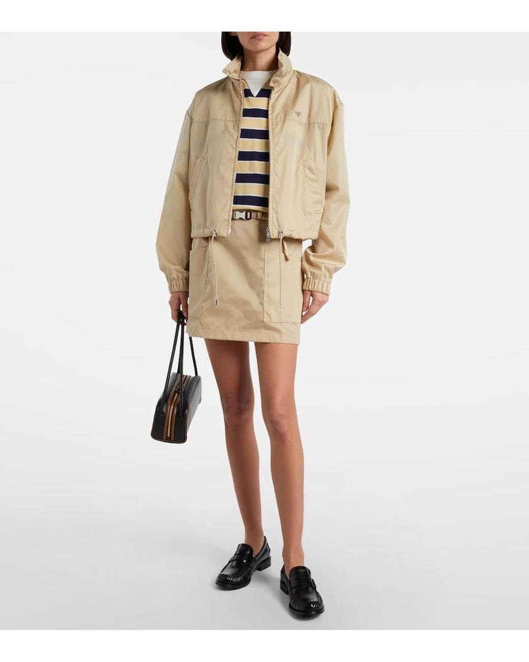 Prada Natural Re-Nylon Jacket