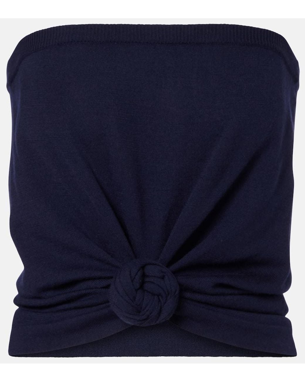 Magda Butrym Blue Wool Top