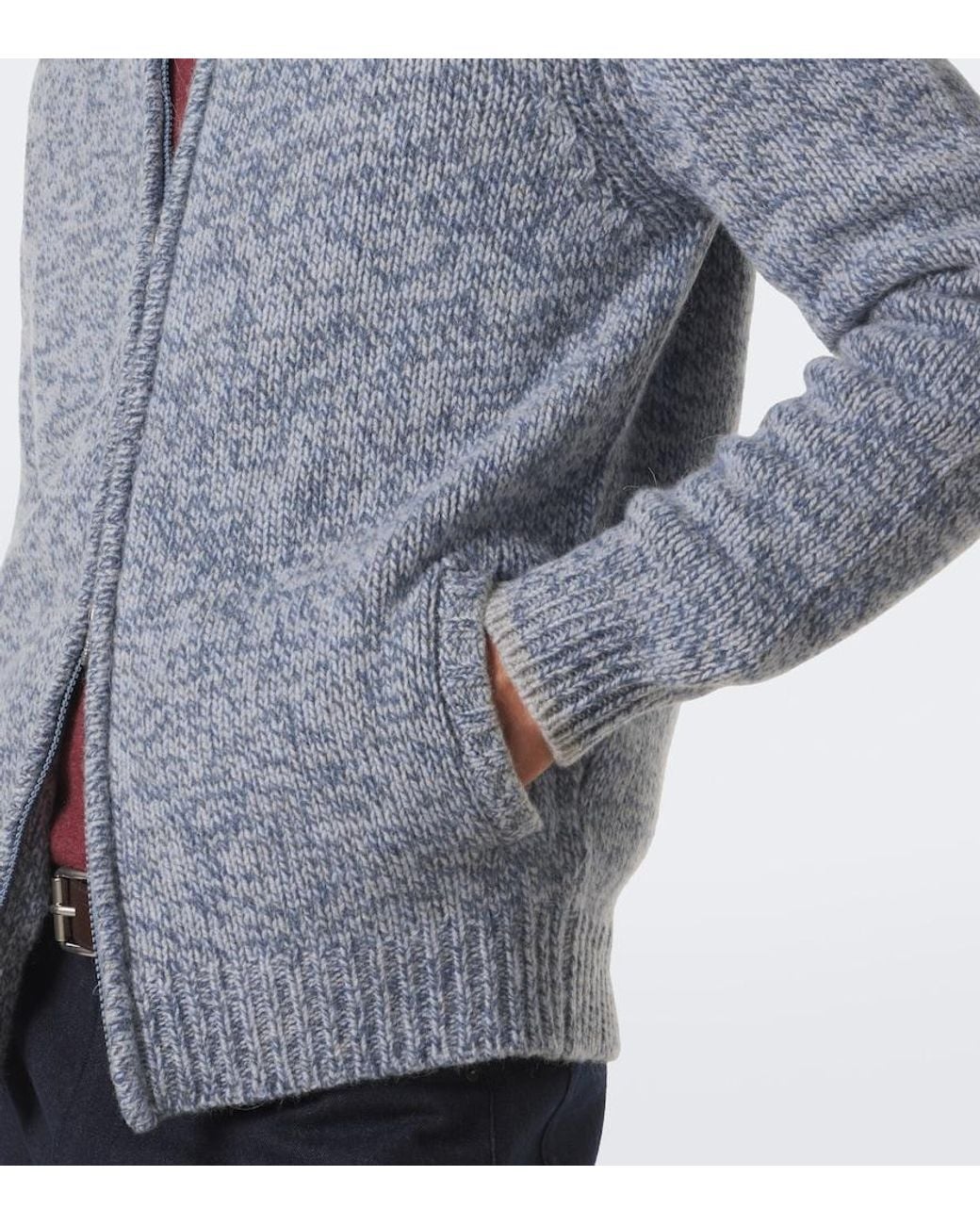 Pullover di Fedeli in Blue da Uomo