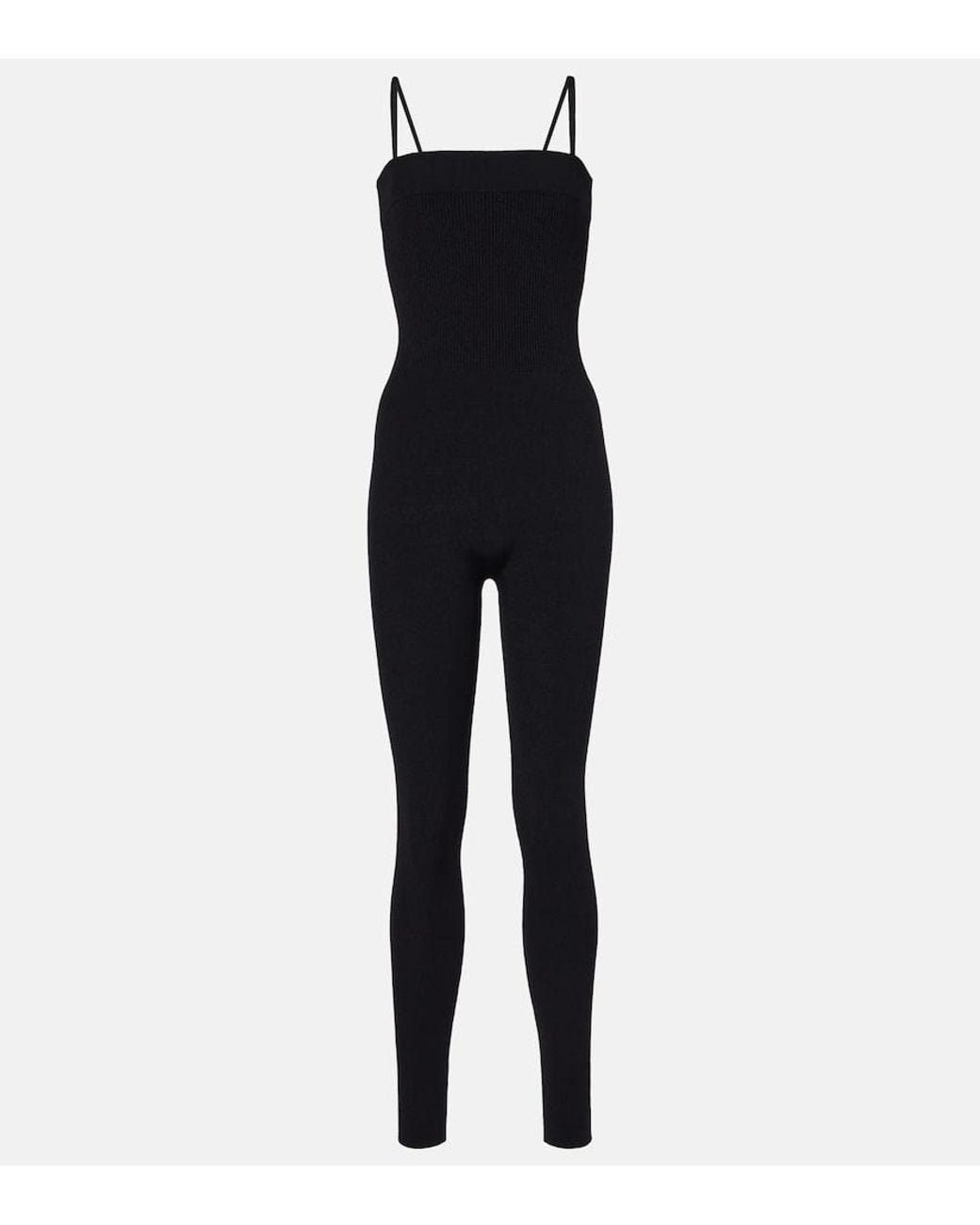 Alaïa Black Bustier Catsuit