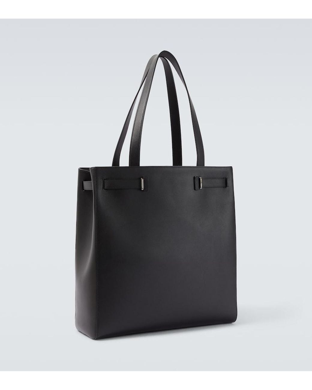 Christian Louboutin Black Kypipouch Leather Tote Bag for men