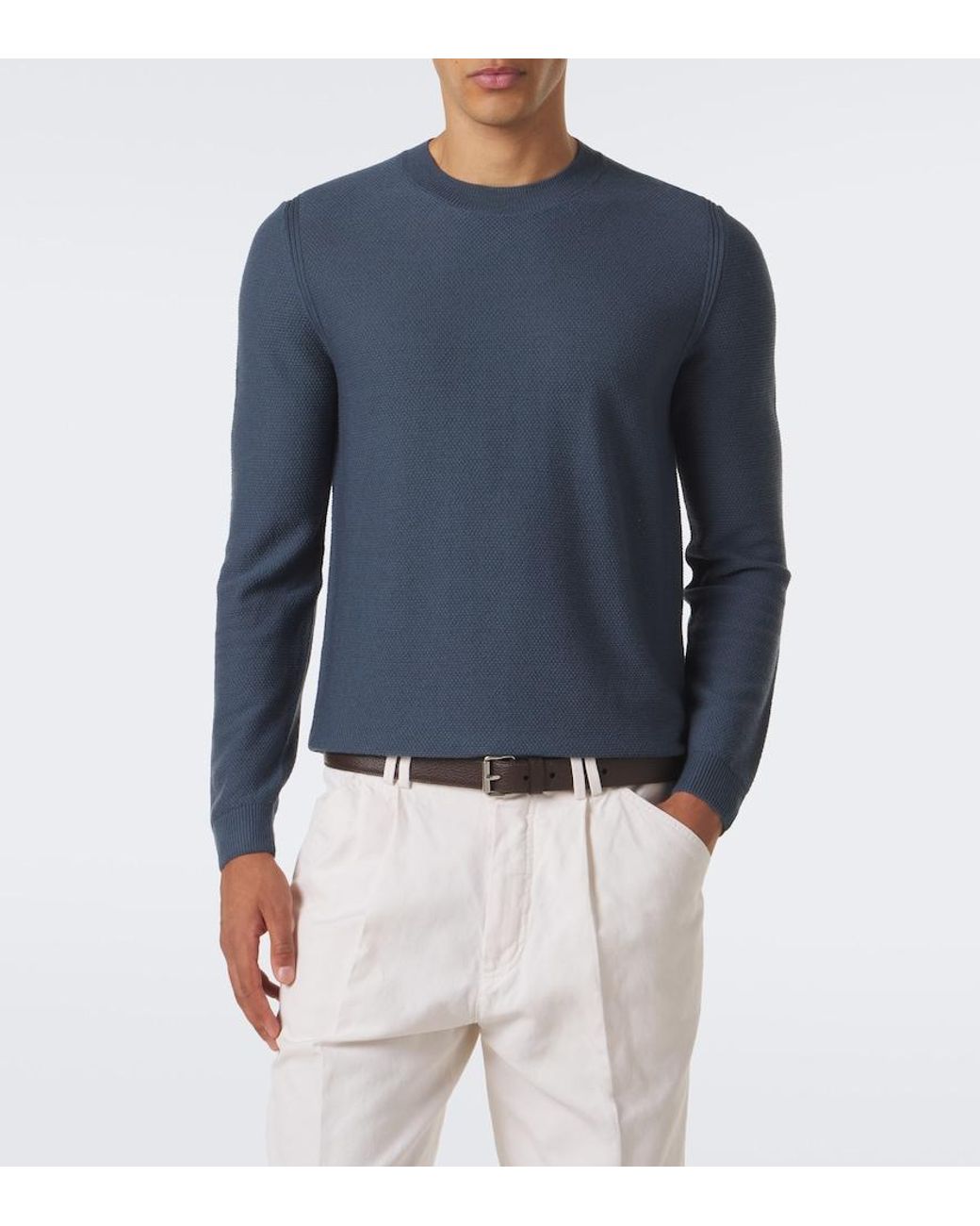 Pullover di Slowear in Blue da Uomo