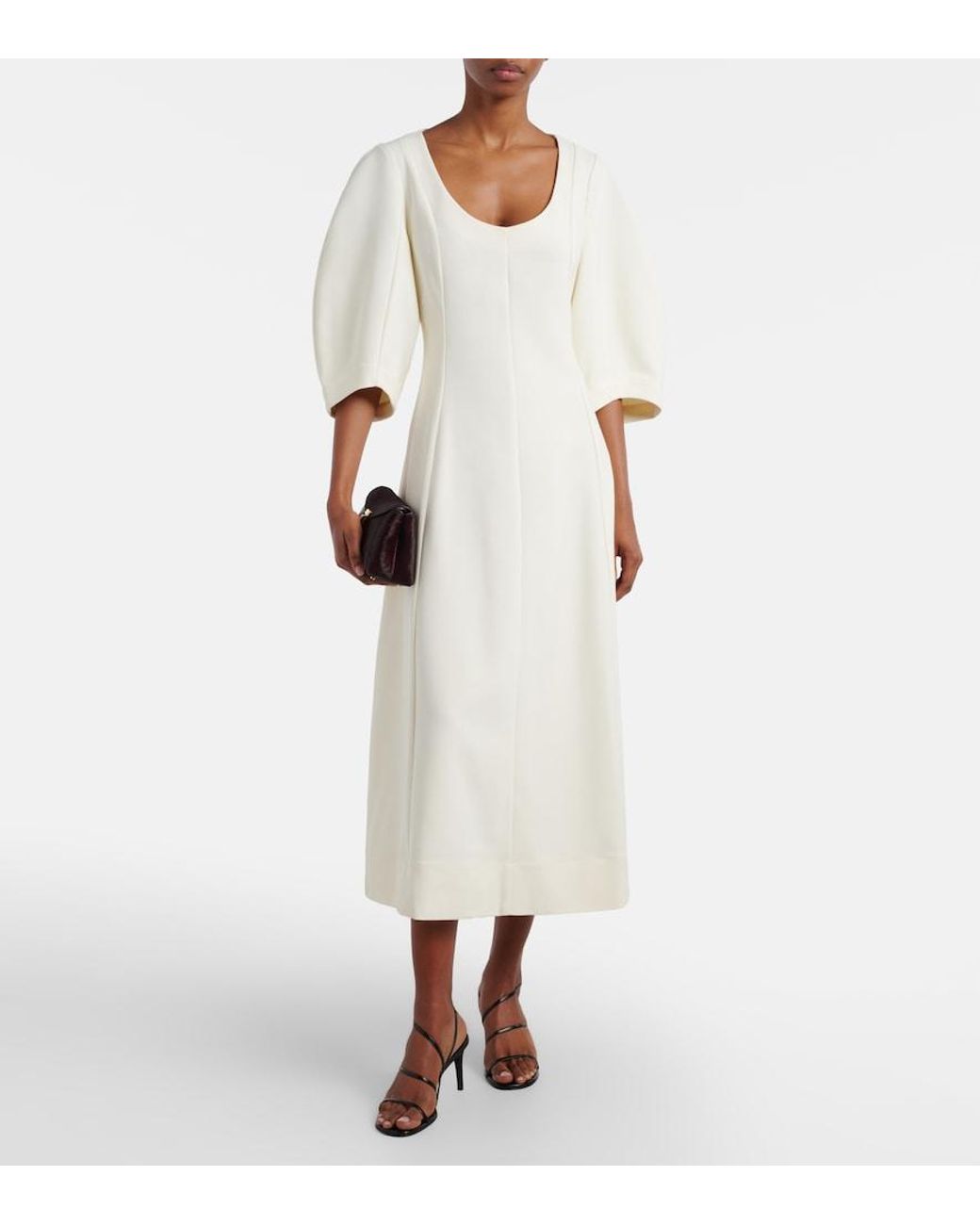 Rohe Natural Midi Dress