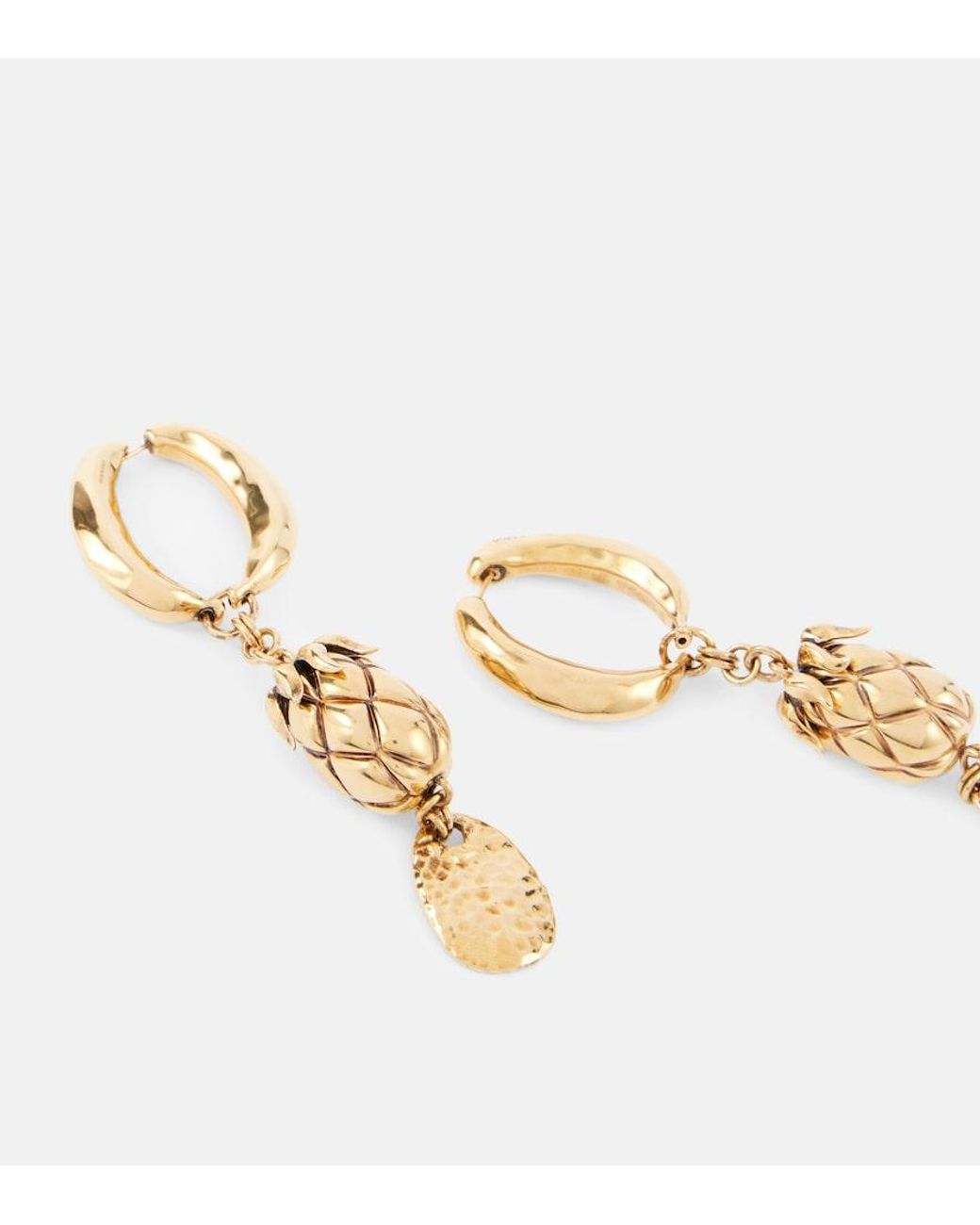 Pendientes Fruits Chloé de color Metallic