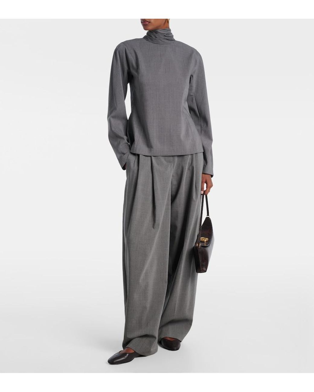 Jacquemus Black Ballerines Leather Ballet Flats