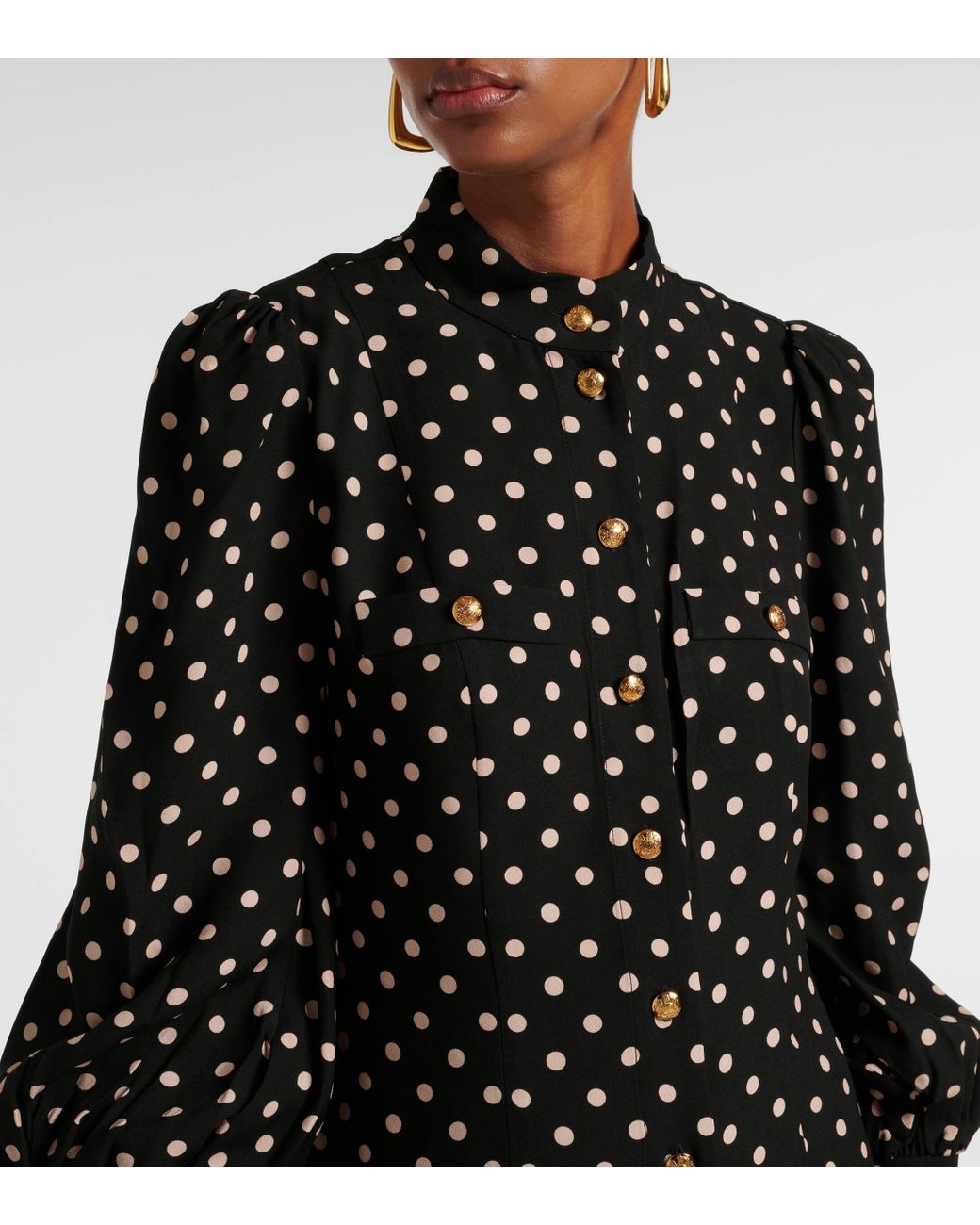 zimmermann polka dot top