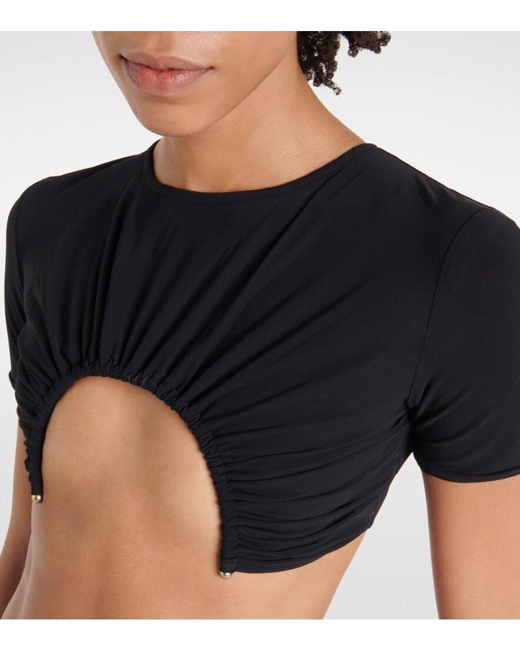 Christopher Esber Black Bikini-Oberteil