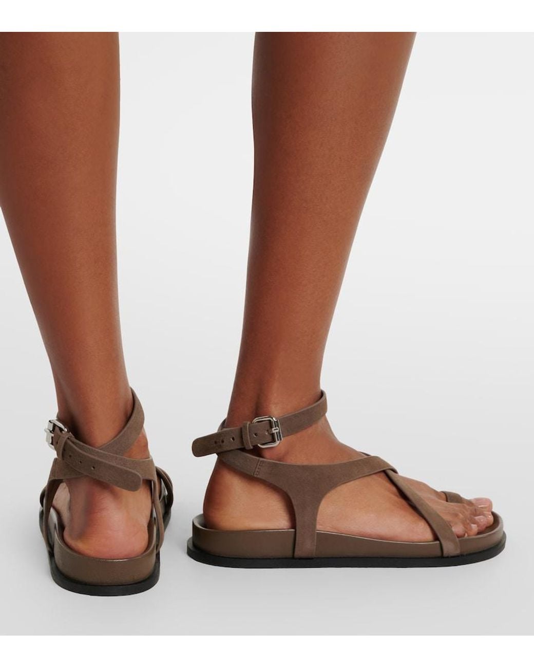 A.Emery Brown Jalen Suede Sandals