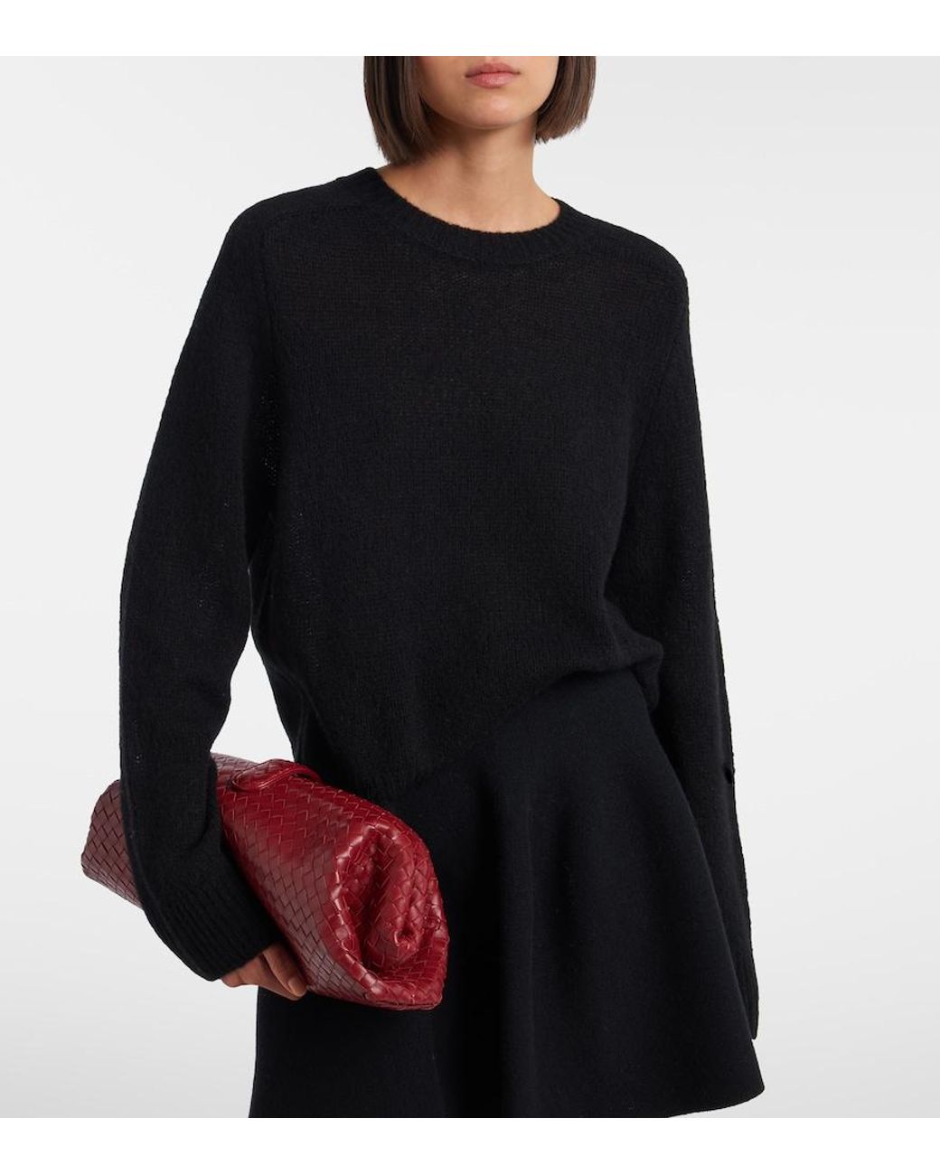Lisa Yang Black Solene Cashmere And Silk Sweater
