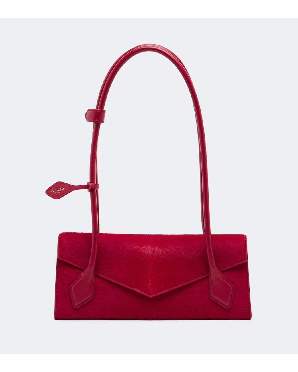 Borsa Le Teckel Small di Alaïa in Red
