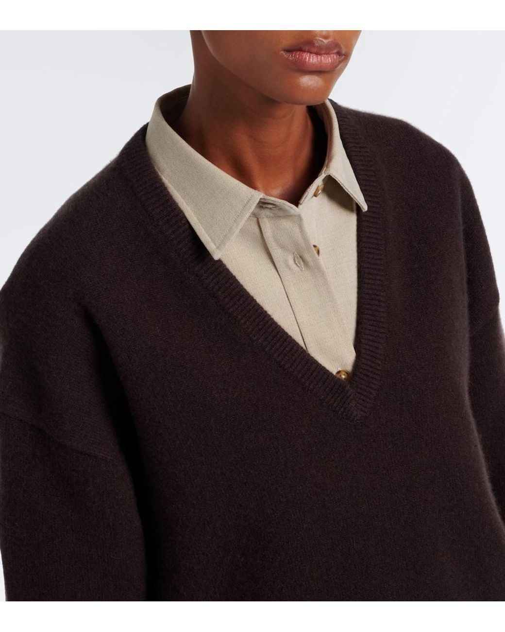 Extreme Cashmere Black N°457 Jack Cashmere-Blend Sweater