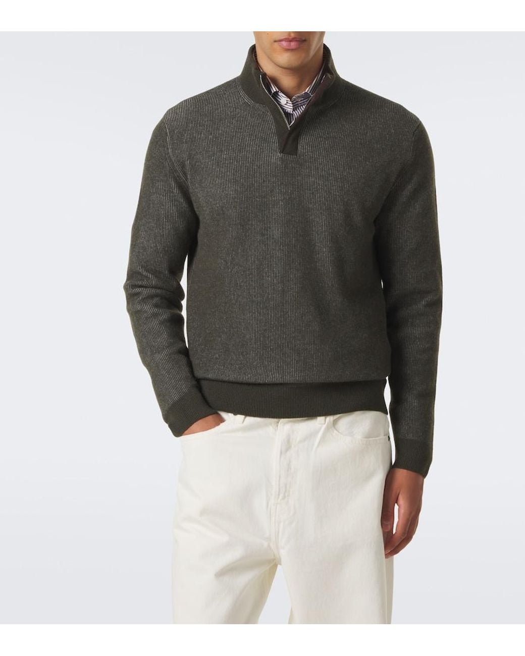 Pullover di Slowear in Gray da Uomo
