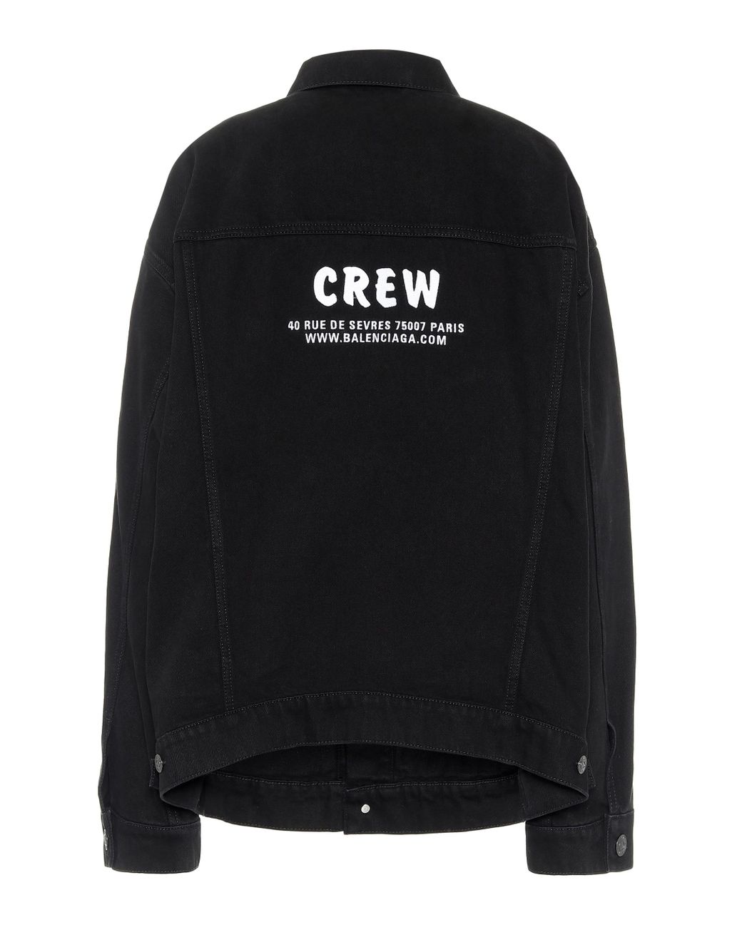 balenciaga hoodie logo on back