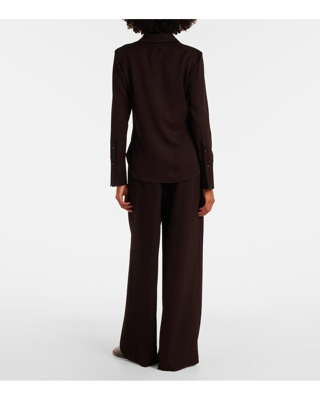 Proenza Schouler Black Label Maddi Twill Shirt