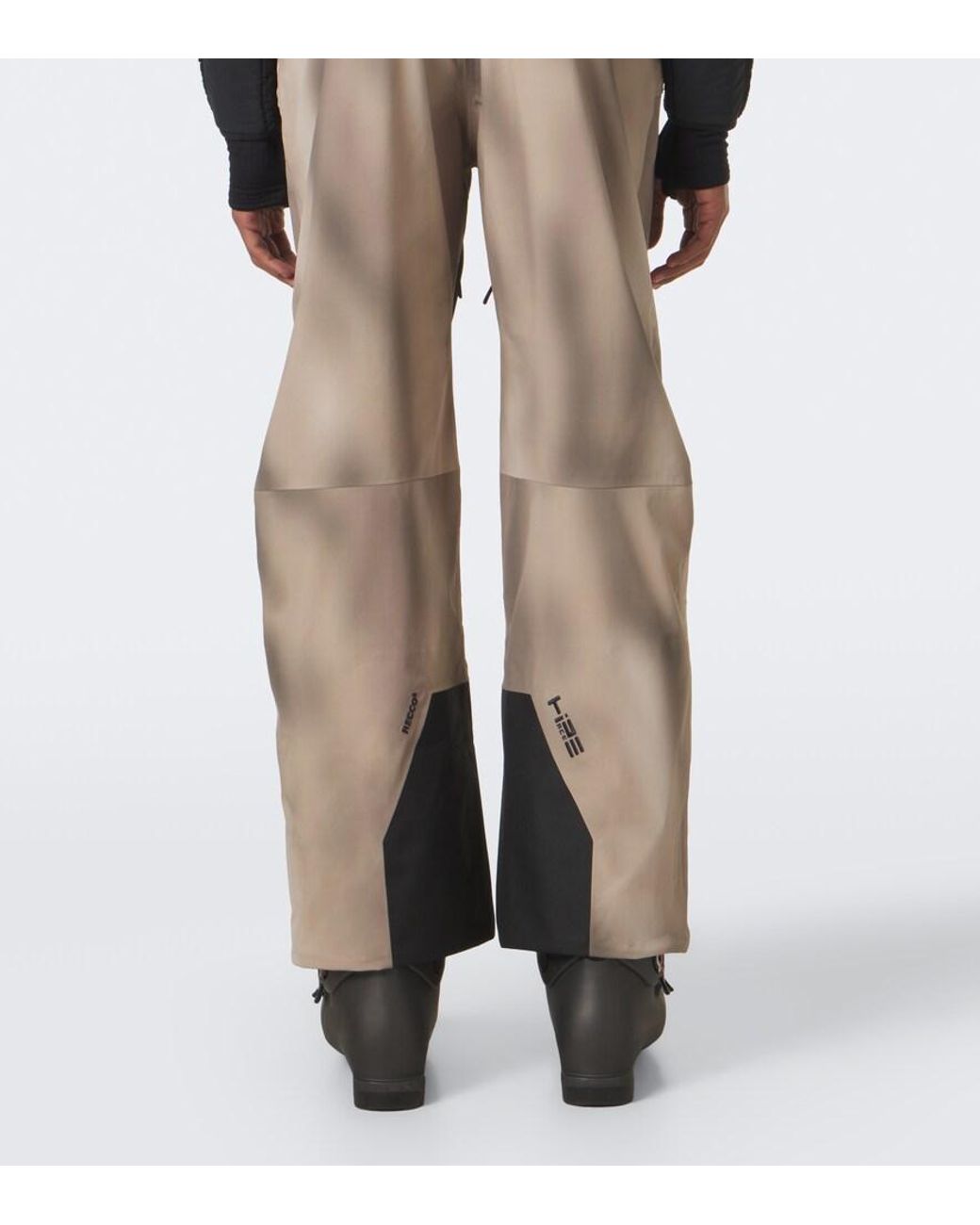 Peak Performance Natural Edge Printed Ski Salopettes for men