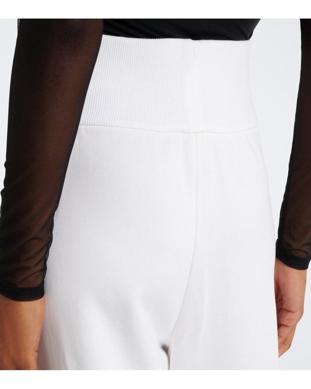 Eres White Duncan Fleece Sweatpants