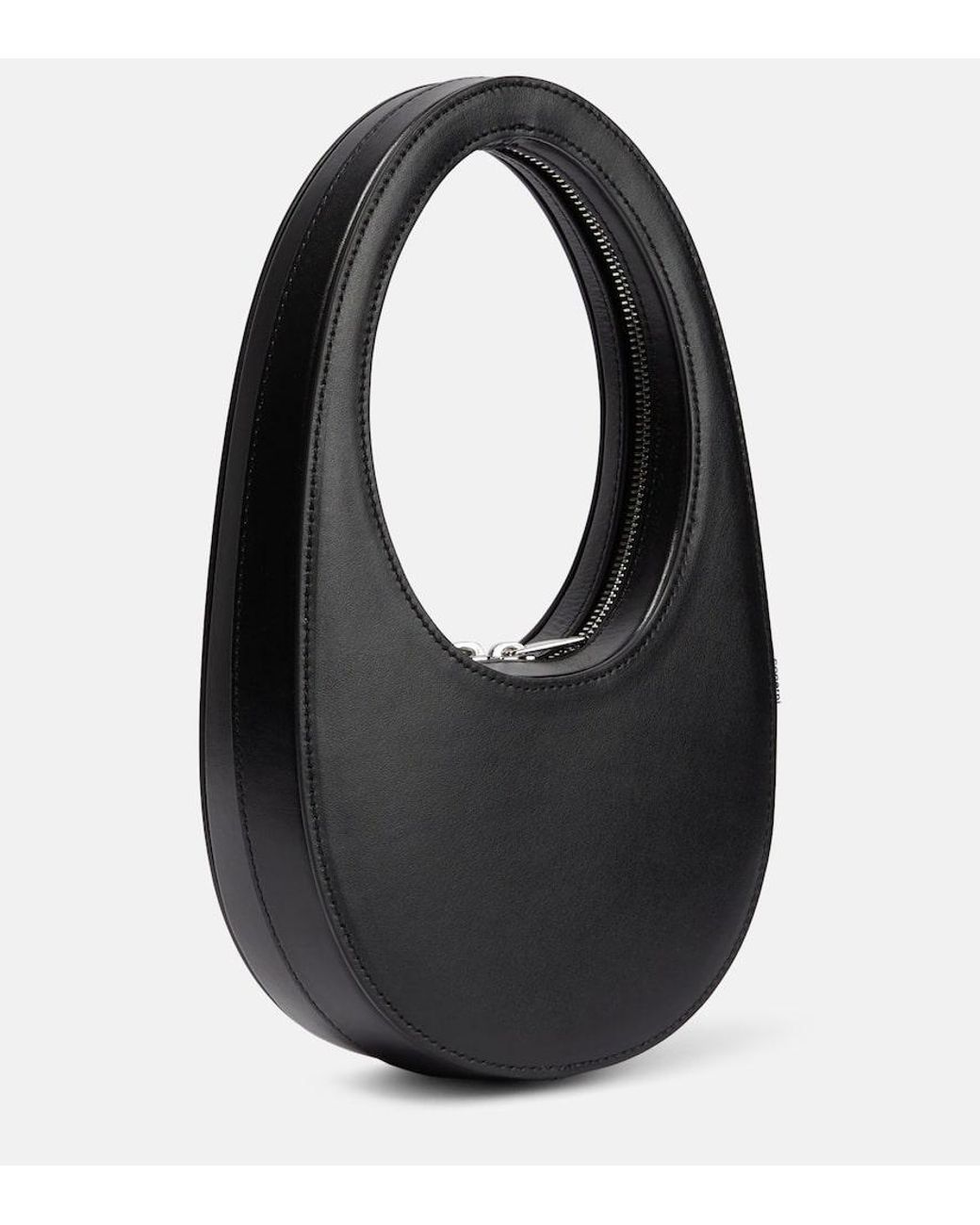 Bolso Al Hombro Swipe De Piel Coperni de color Black