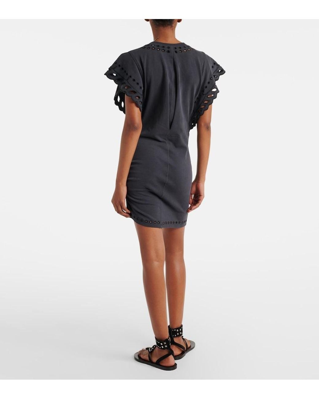 Isabel Marant Black Dress With Flattering Silhouette