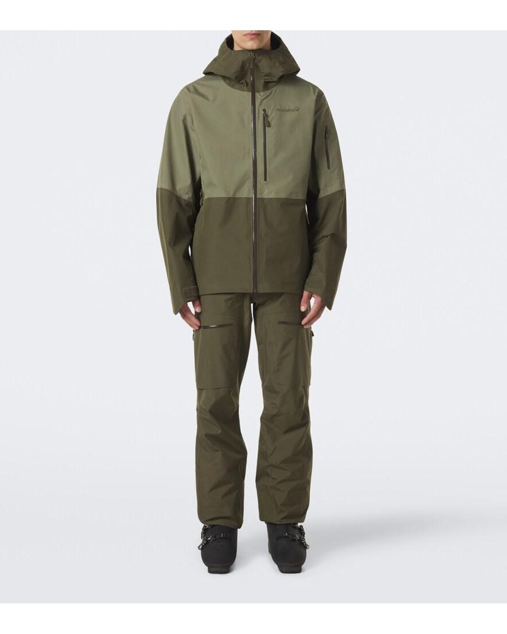 Norrona Green Lofoten Gore-Tex Ski Pants for men