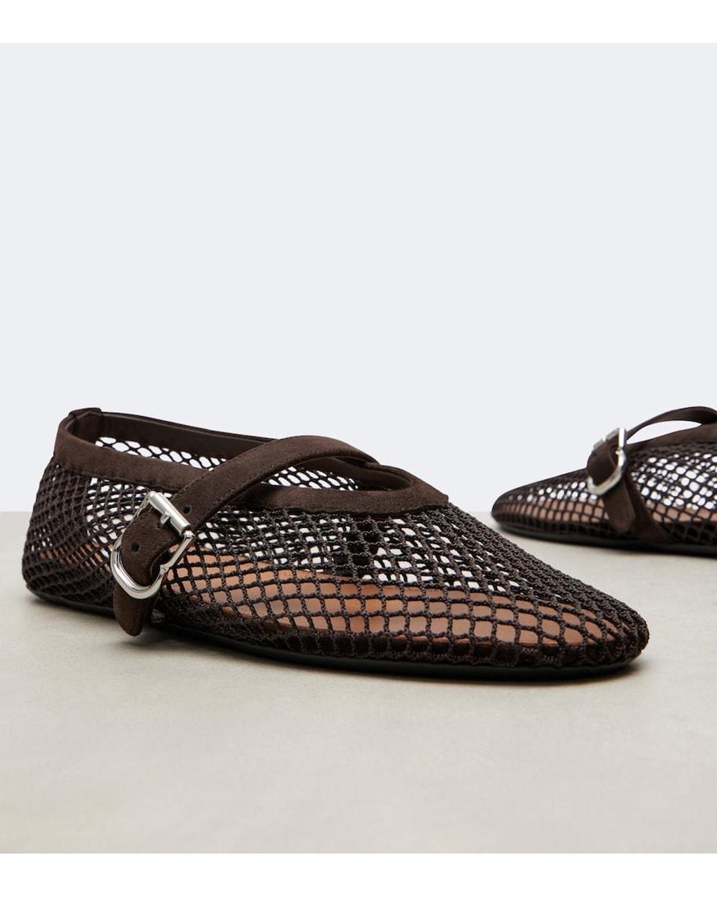 Alaïa Brown Ballet Flat