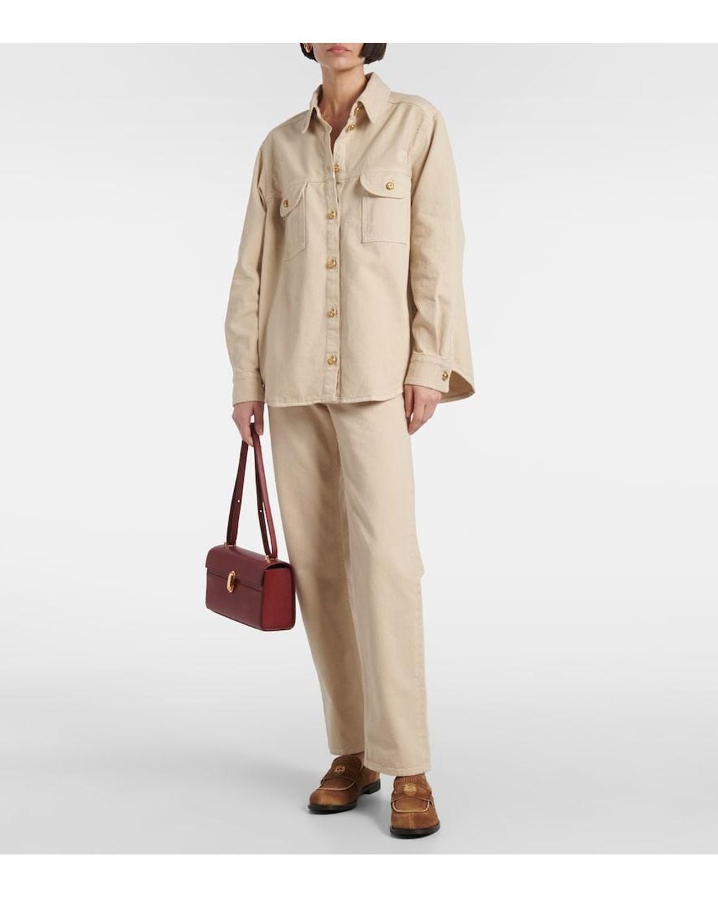 Blazé Milano Natural Nariida Berber Denim Shirt