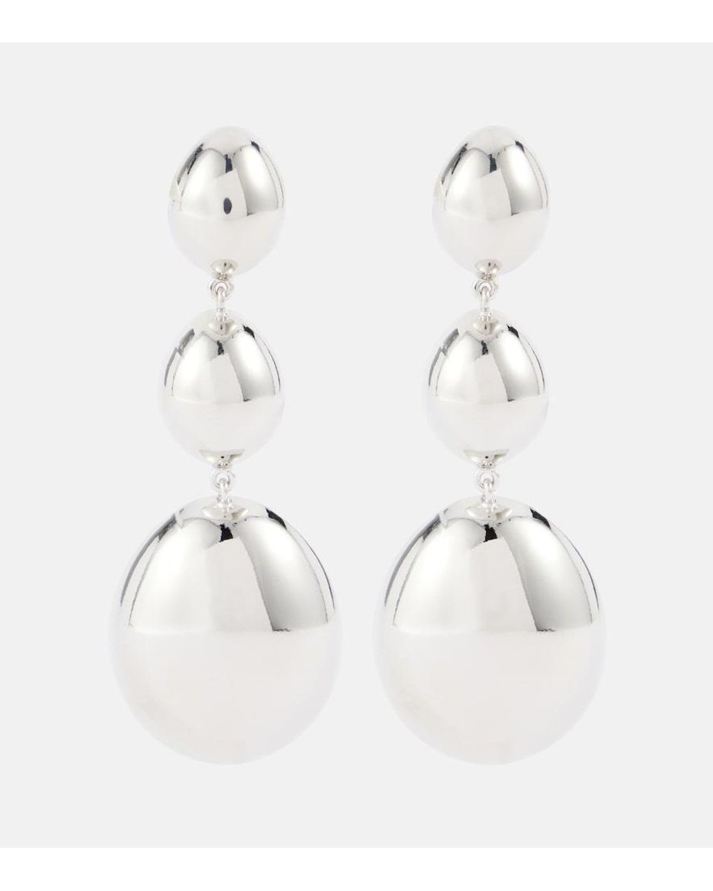 Isabel Marant White Awa Drop Earrings