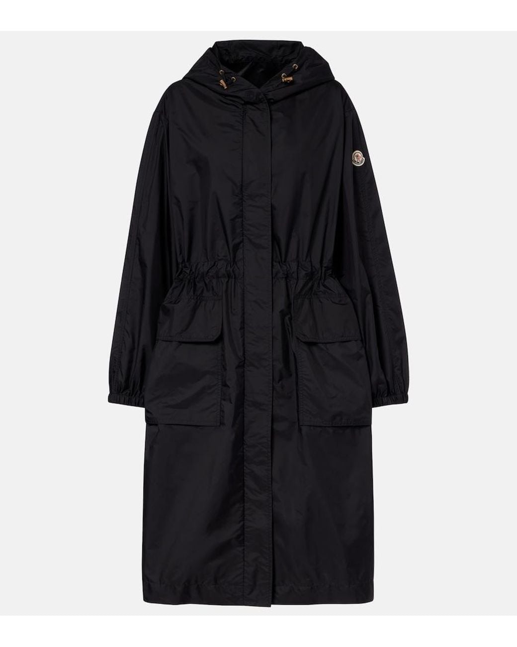 Moncler Black Hiengos Technical Parka