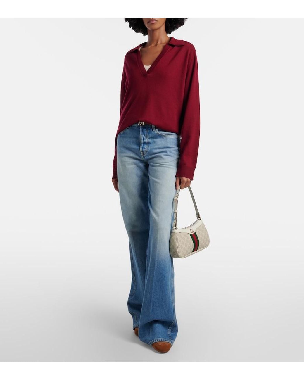 Gucci Natural Ophidia Gg Small Shoulder Bag