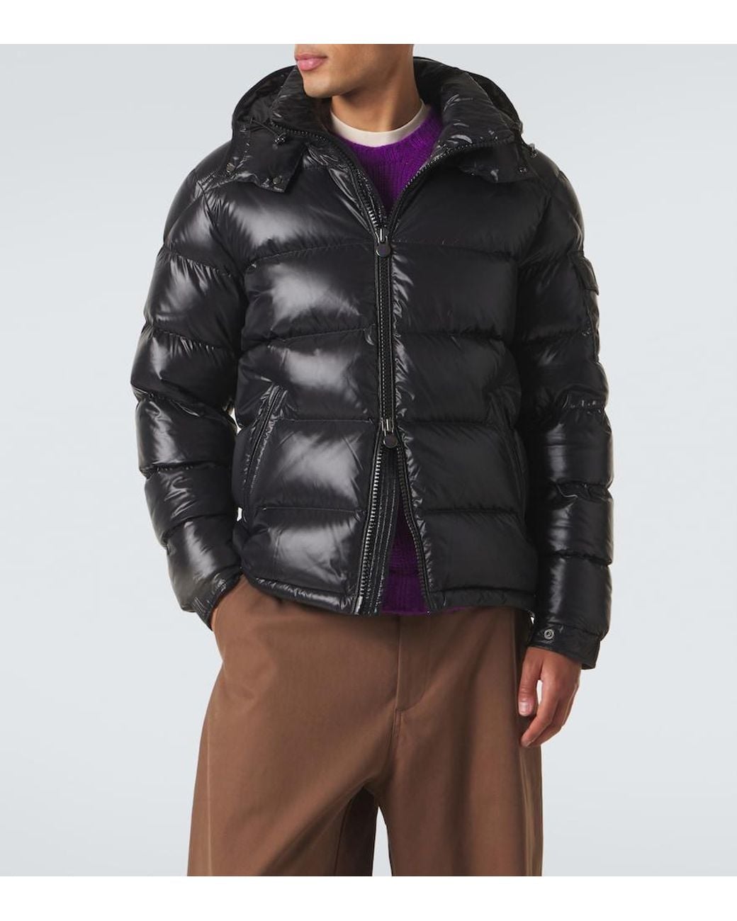 Moncler Black Maya Down Jacket for men