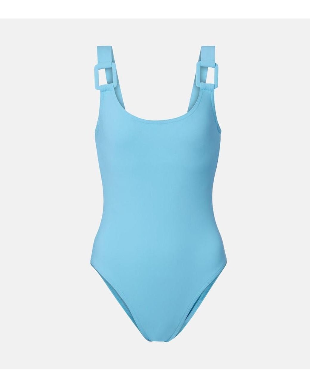Karla Colletto Blue Ines Swimsuit