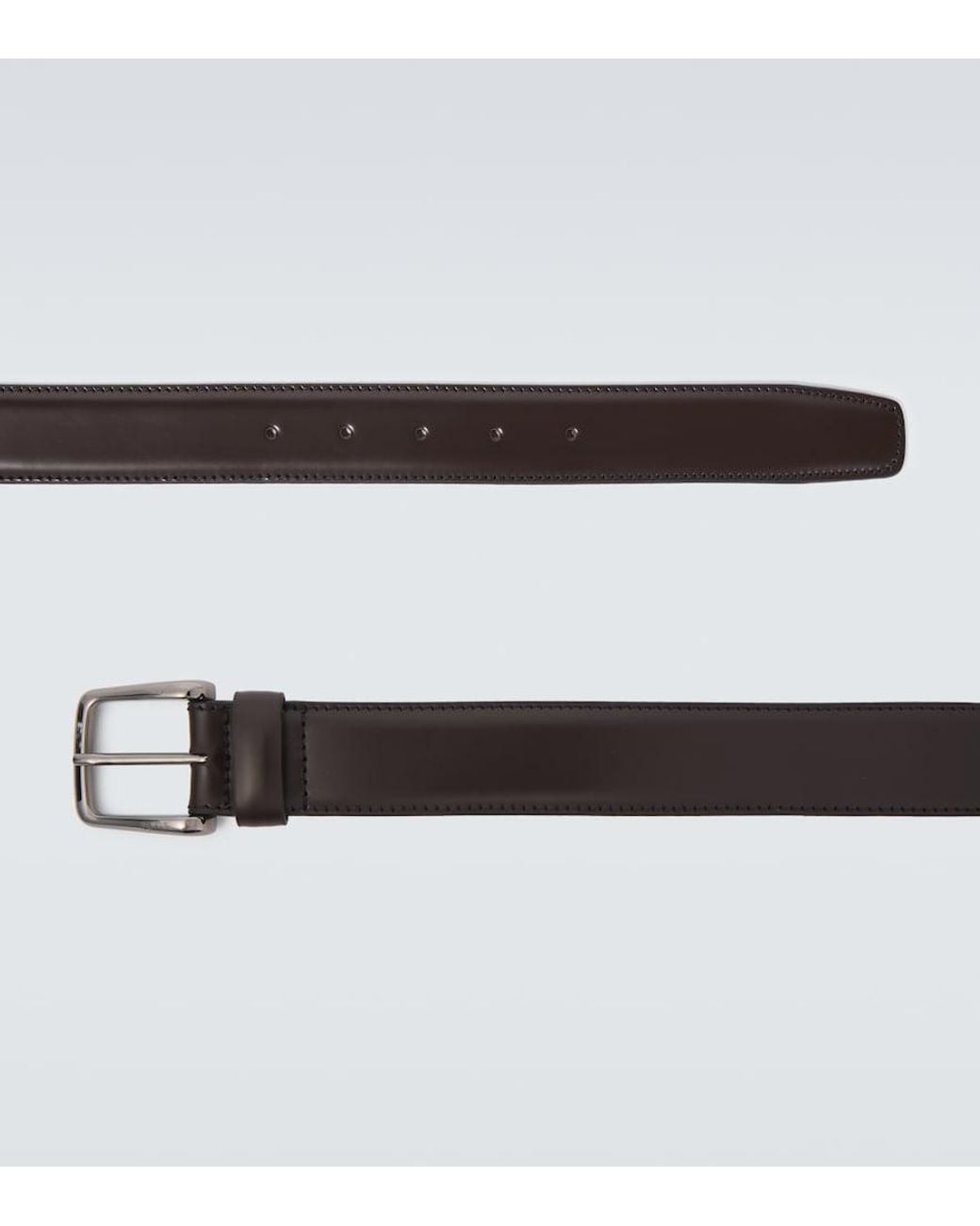 Tod's Black New Basic Leather Belt for men