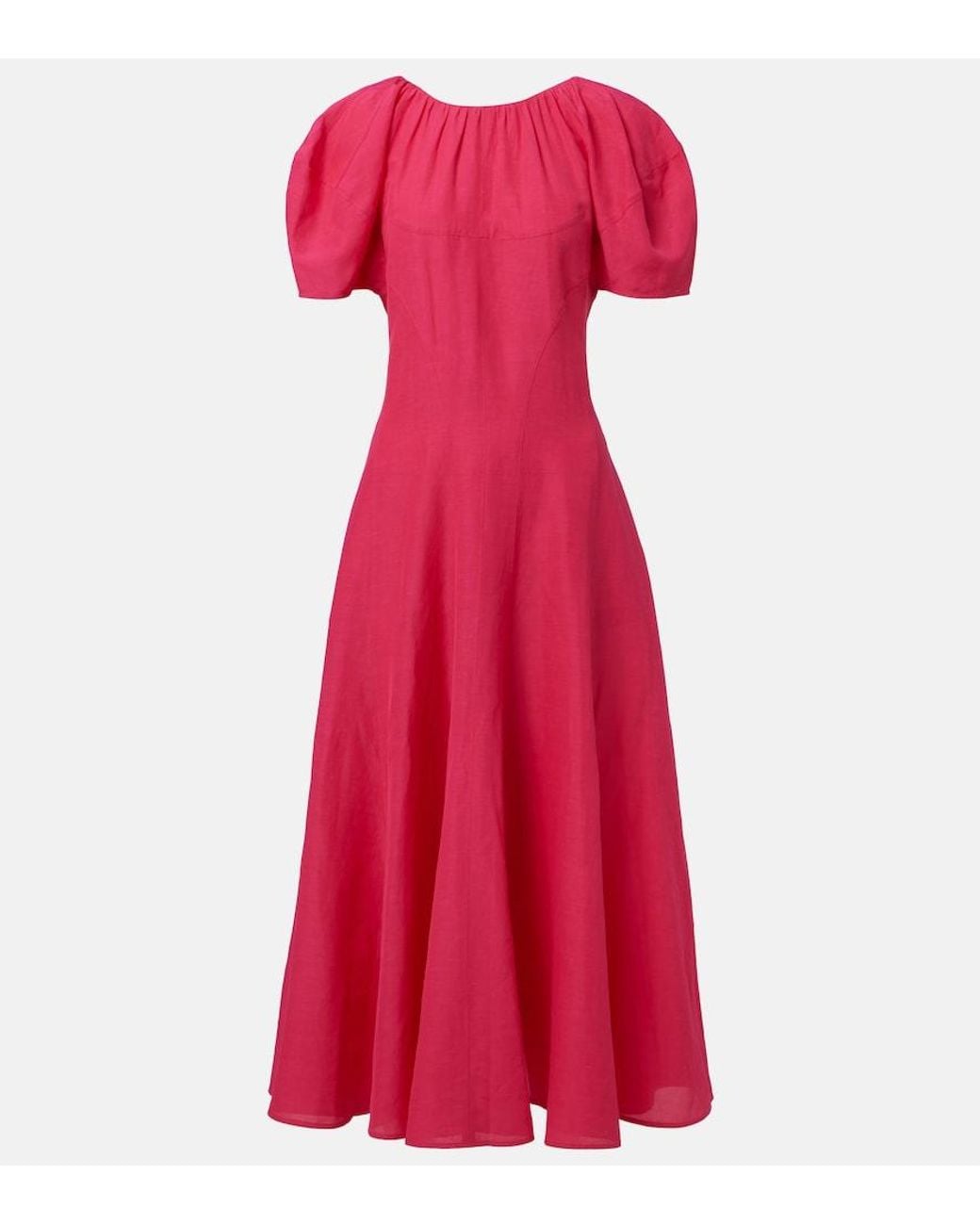 Tory Burch Pink Short Sleeve Dress
