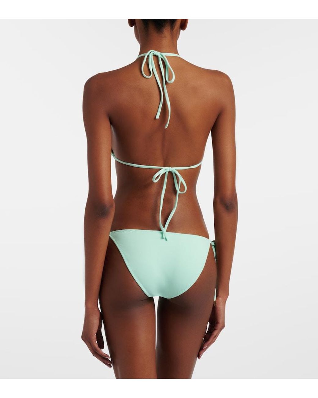 Melissa Odabash Blue Bikini-Oberteil
