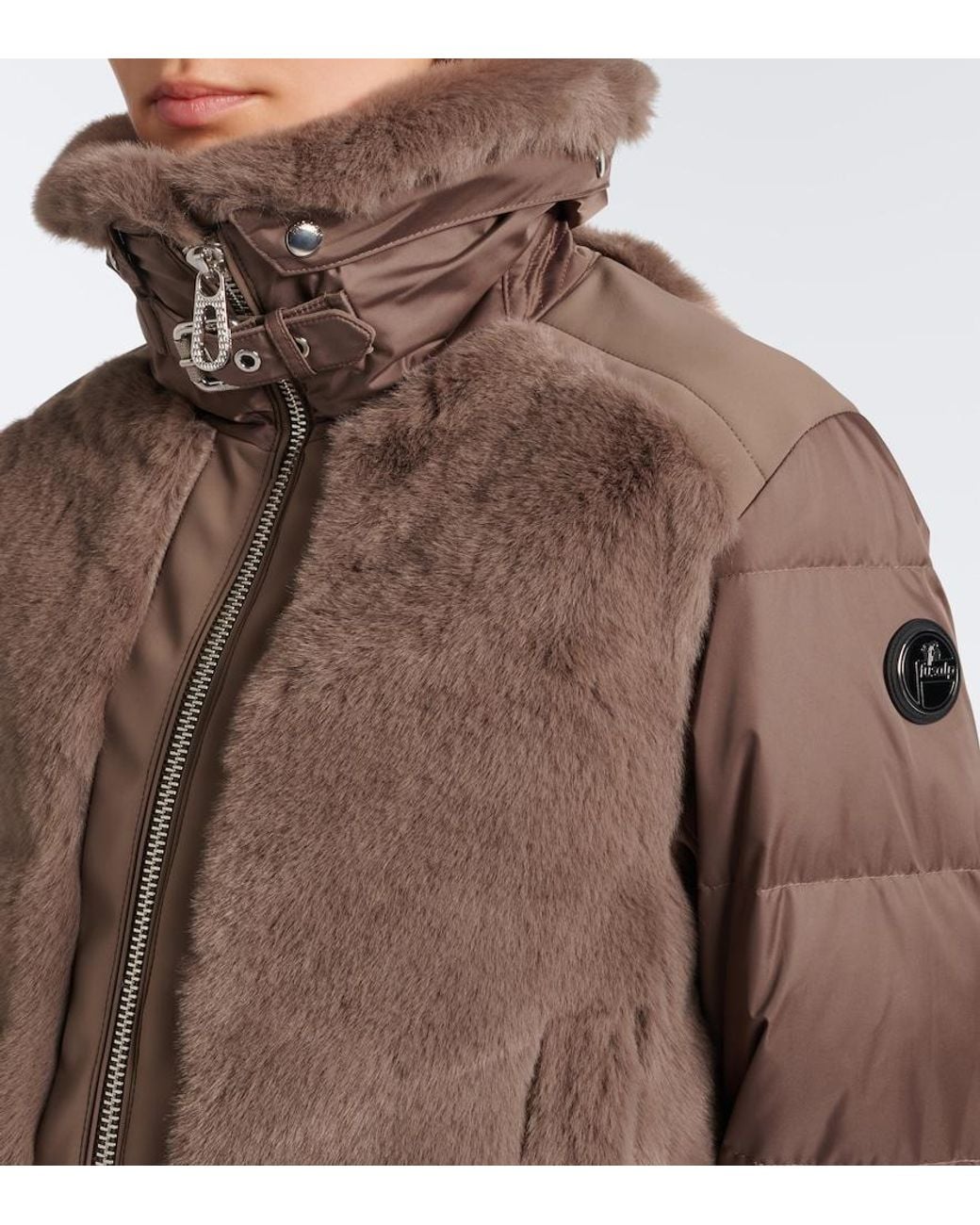 Fusalp Brown Lenagima Down Ski Jacket