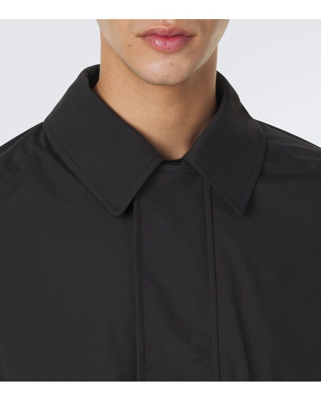 Saman Amel Black City Technical Jacket for men