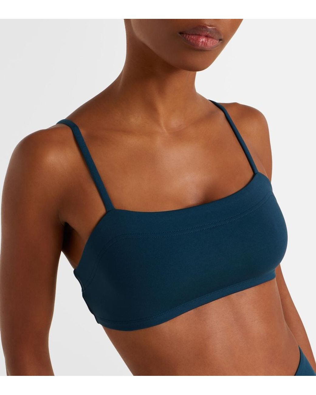 Eres Blue Azur Bikini Top