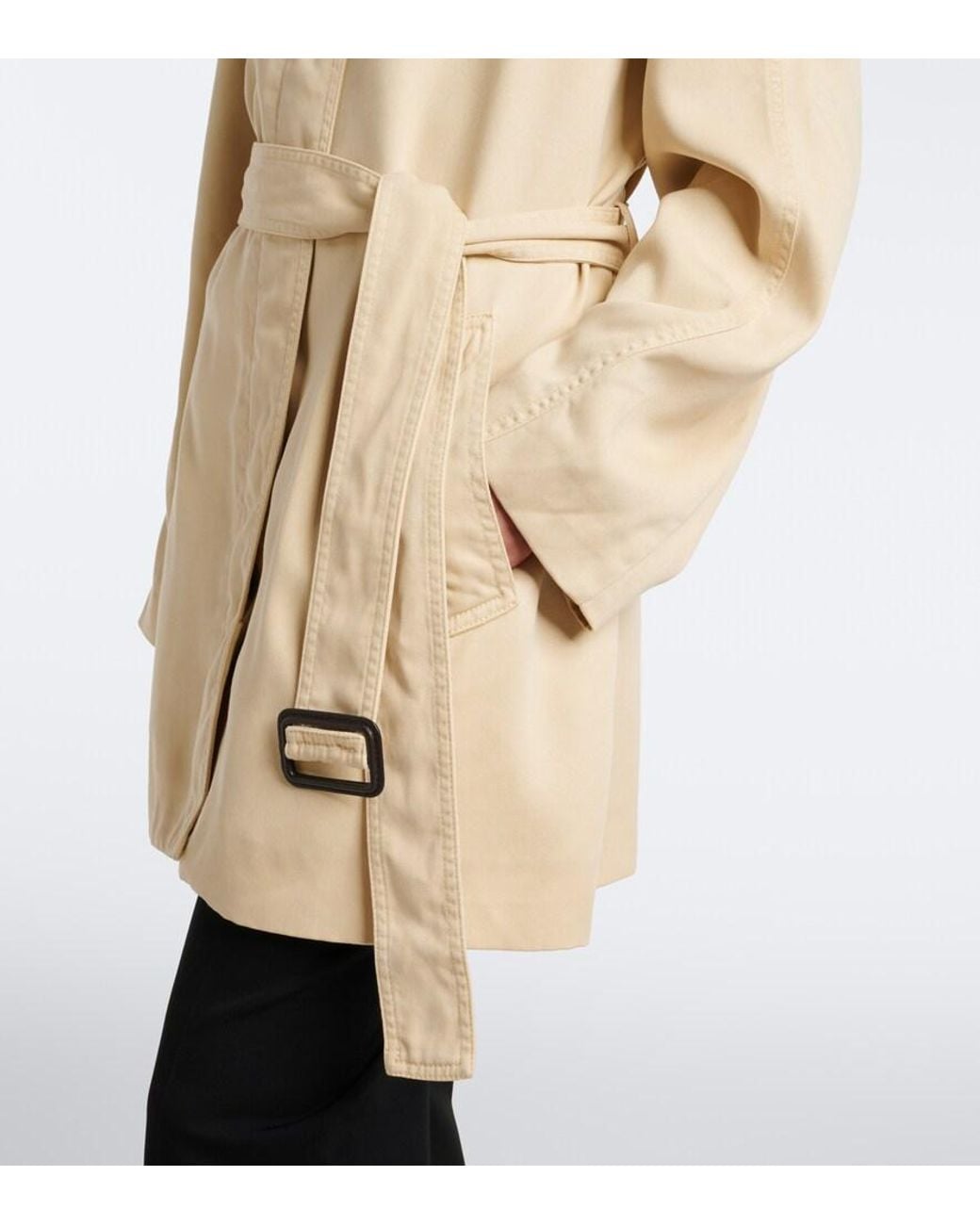 The Row Natural Elisa Belted Coat